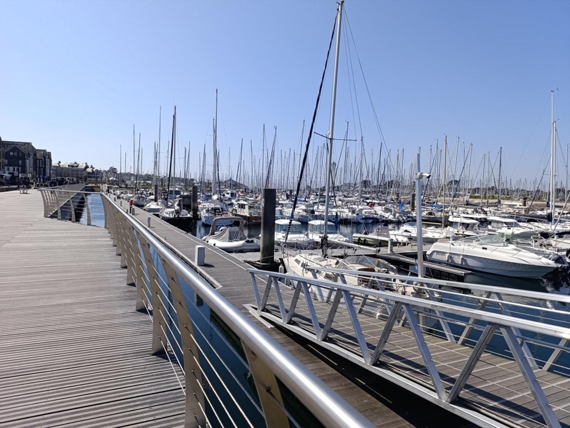 Appartement Duplex Familial Vue Mer, Proche Plage Et Commerces - Fr-1-639-125 Arzon Exterior photo